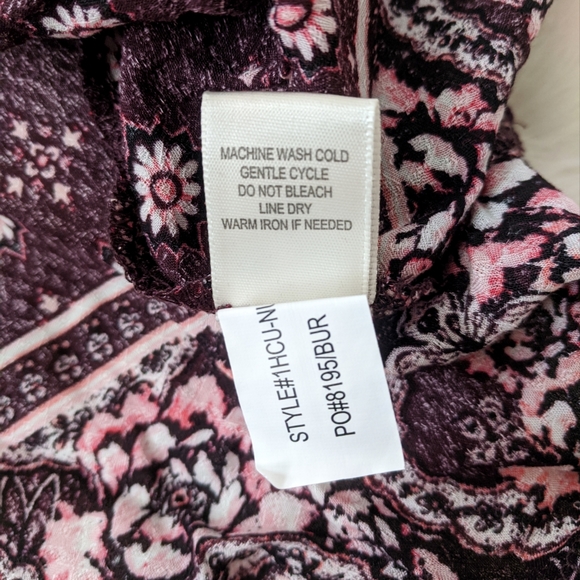 {Belle Du Hour} NEW Cold Shoulder Peasant Top - Picture 6 of 6